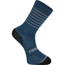 Madison Explorer Primaloft extra long sock, stripe navy haze / shale blue
