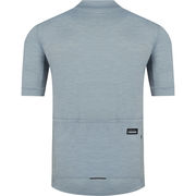 Madison Roam men's merino short sleeve jersey, shale blue click to zoom image
