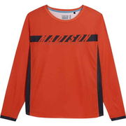 Madison Flux youth long sleeve jersey - chilli red 
